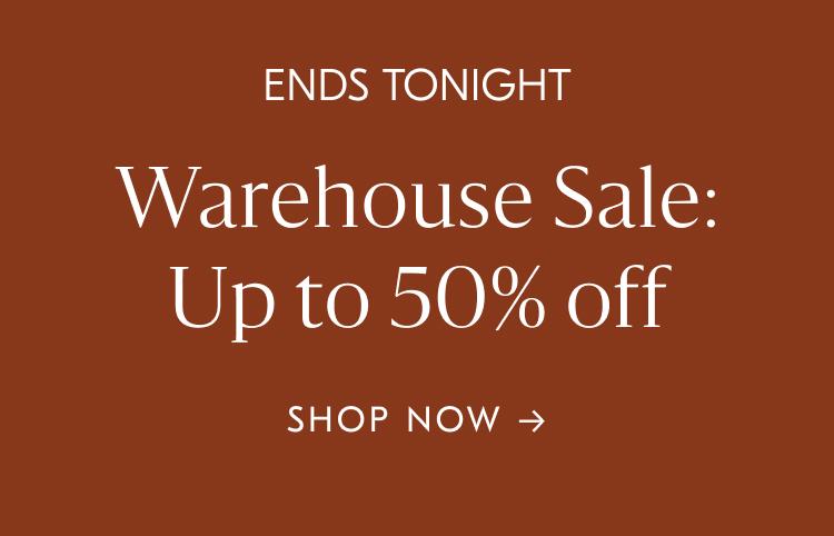 Warehouse sale
